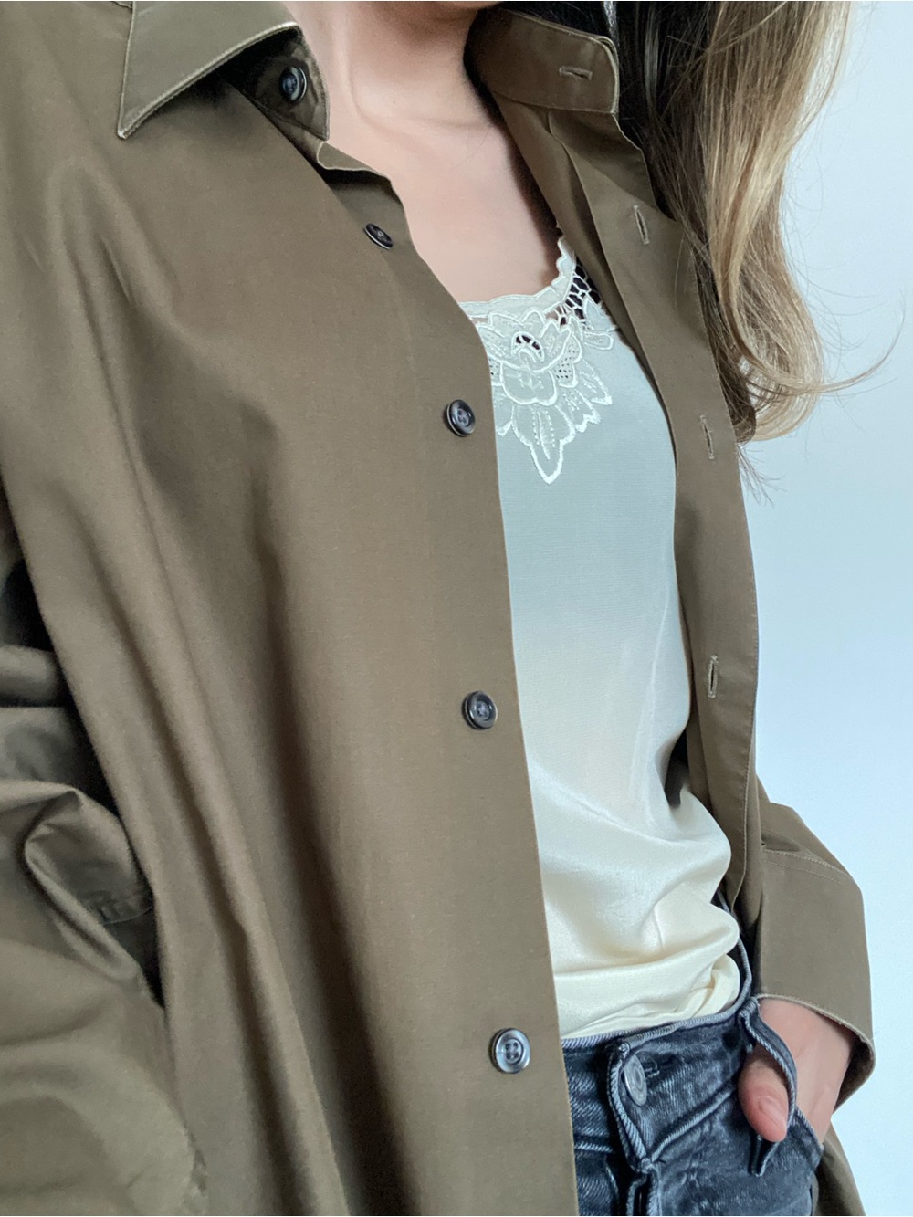 Vintage Yves Saint Laurent cotton shirt